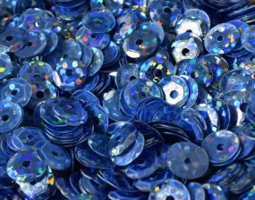 3/4/6mm Light Blue Ocean Cup Iridescent Shiny Sequins Sheen Round Sequins/Loose Paillettes,Wholesale Sequins,Shimmering Sequin Apparel