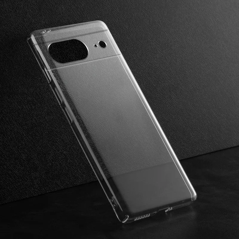 Crystal Clear Hard Back Anti-Yellowing Phone Case For Google Pixel 7