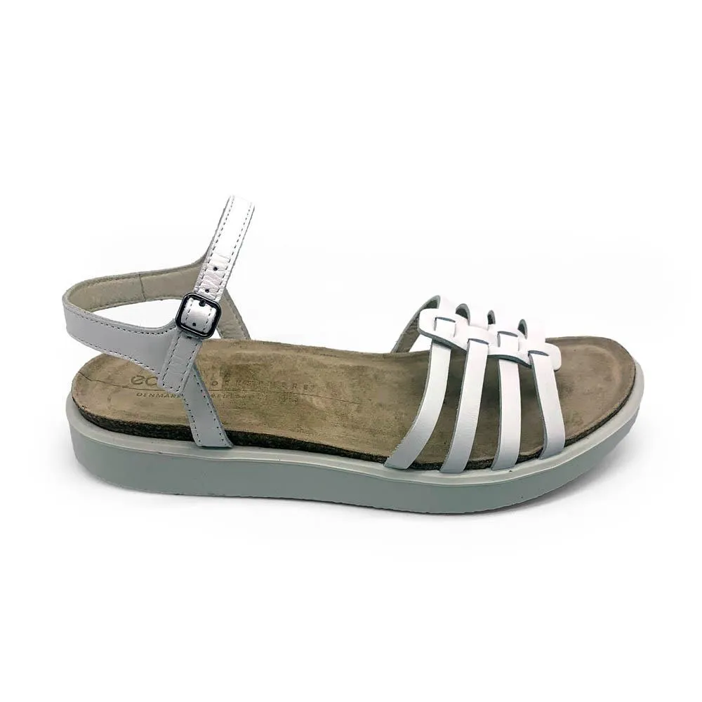 ECCO Women's Corksphere Sandal Bright White Nova