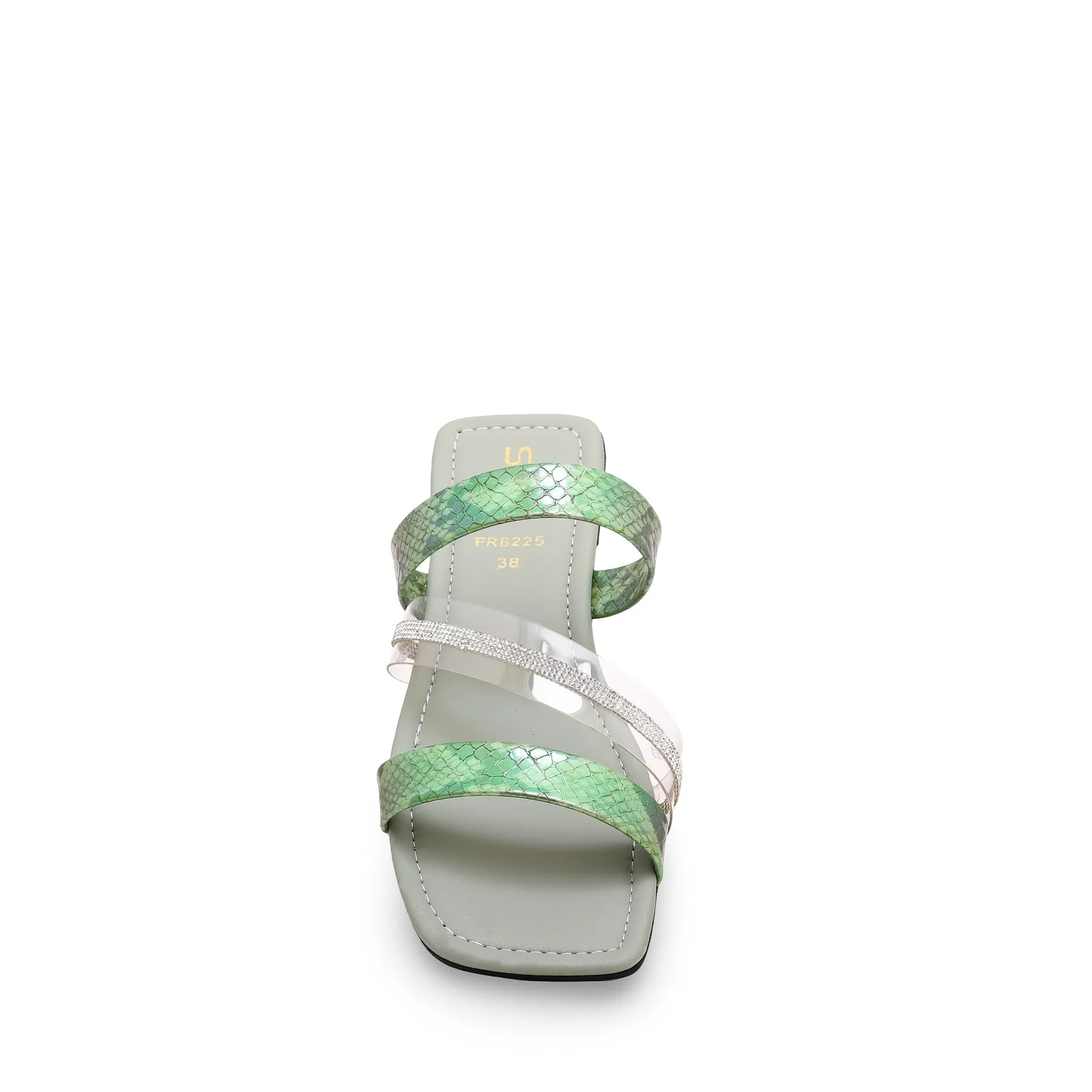 Green Formal Slipper FR8225