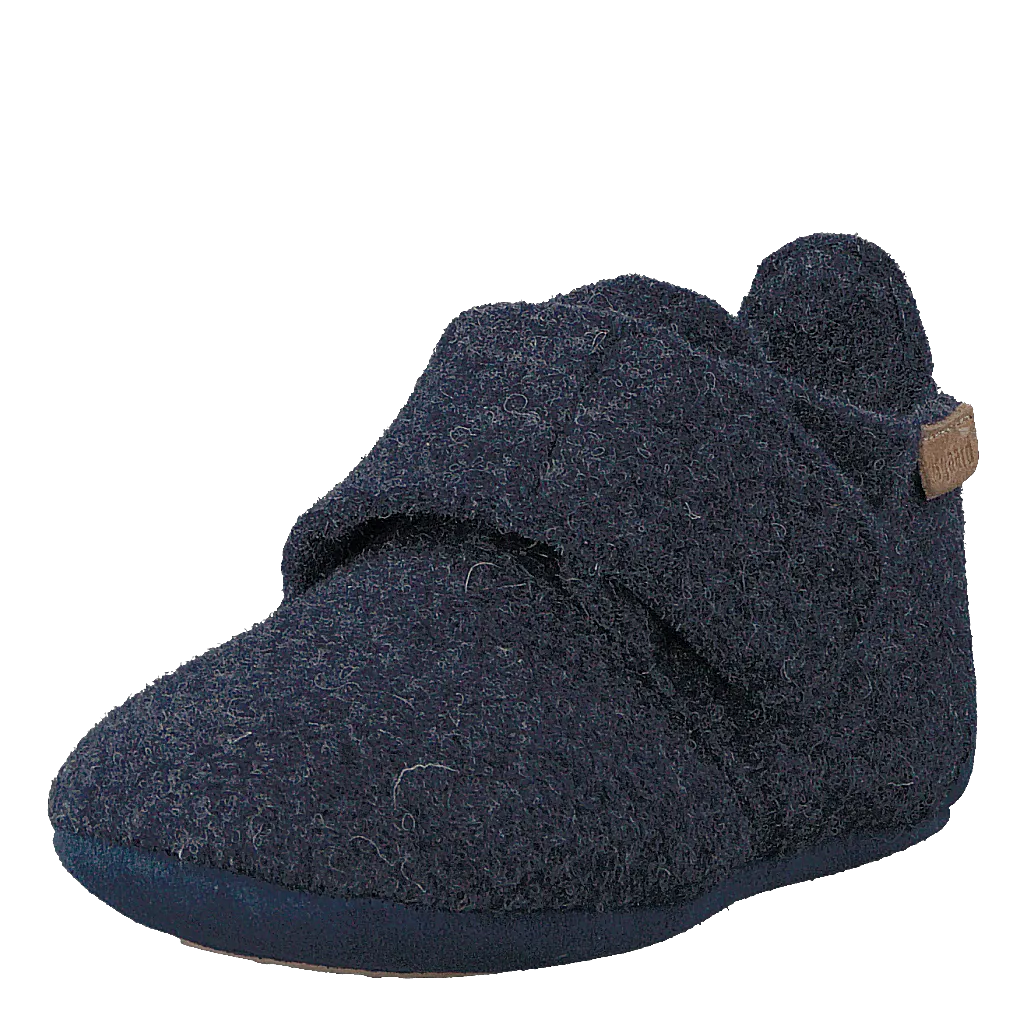 Home Shoe - Wool Star Blue