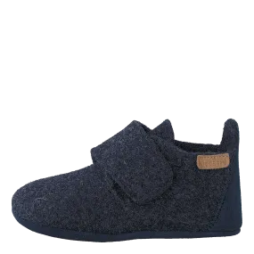 Home Shoe - Wool Star Blue