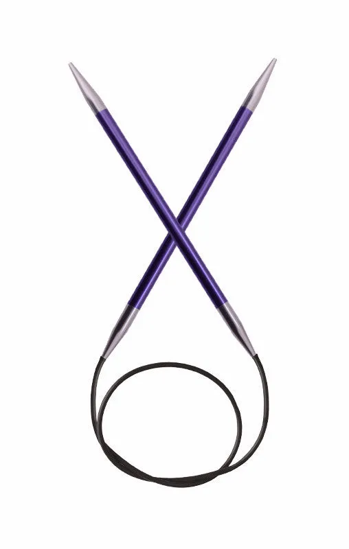 KNITPRO ZING FIXED CIRCULAR NEEDLES