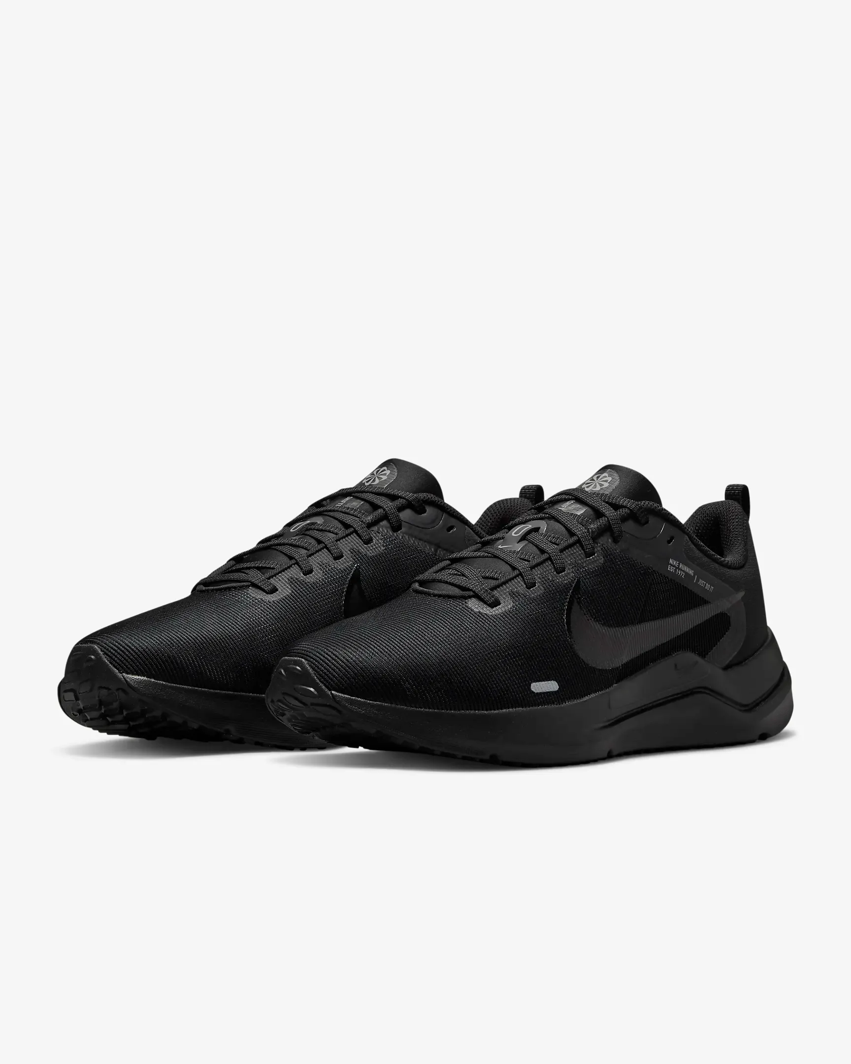 Nike Men's Nike Downshifter 12 Shoes - Black / Particle Grey / Dark Smoke Grey