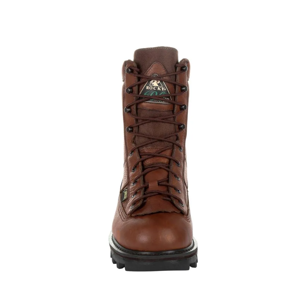 'Rocky' Men's 9 BearClaw 3D 600GR Insulated WP Soft Toe - Brown