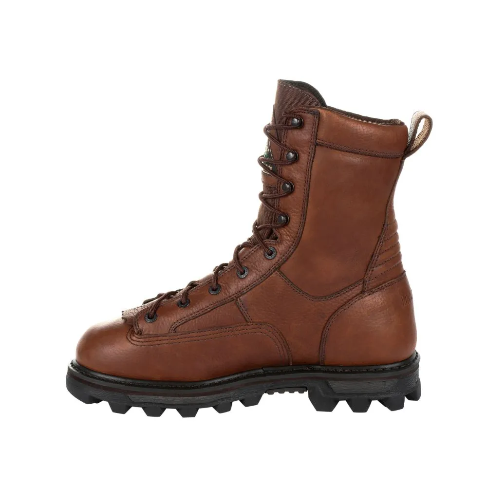 'Rocky' Men's 9 BearClaw 3D 600GR Insulated WP Soft Toe - Brown