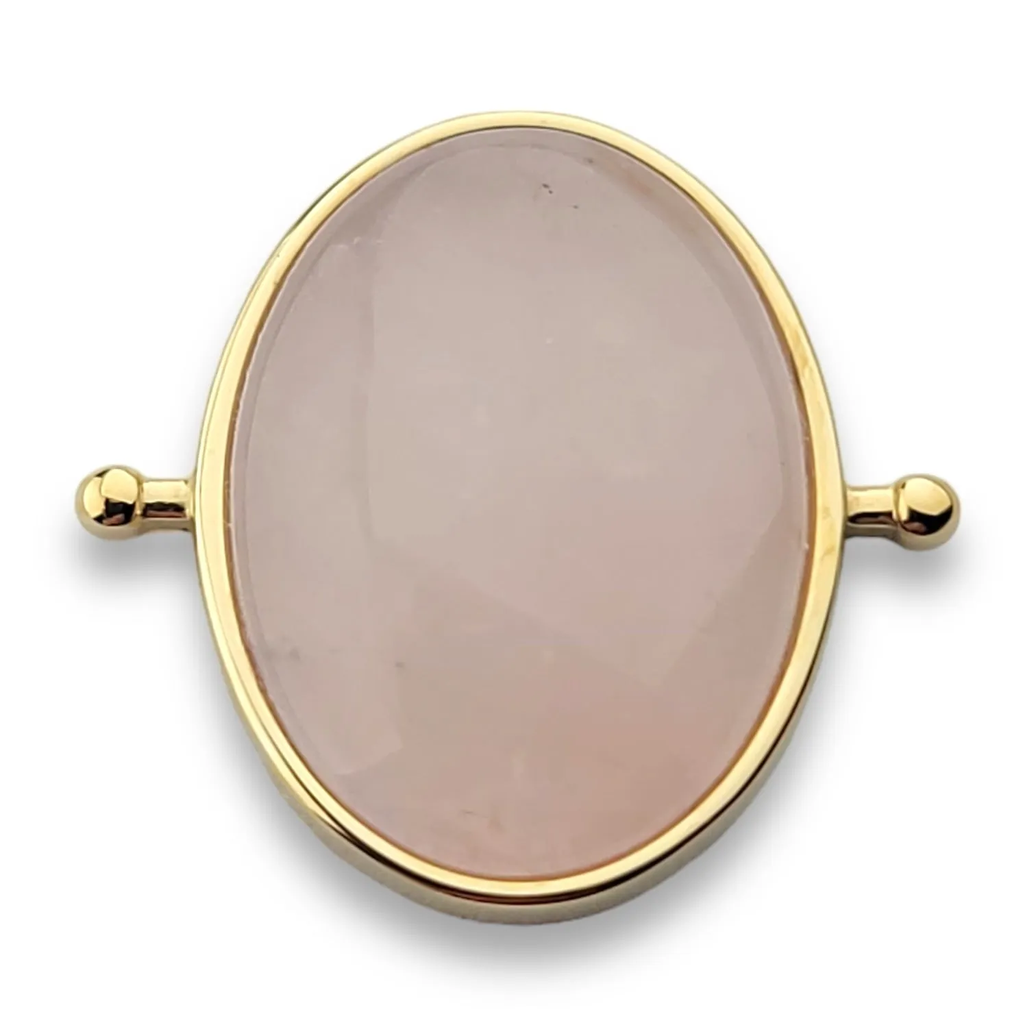 Rose Quartz Oval Crystal Element