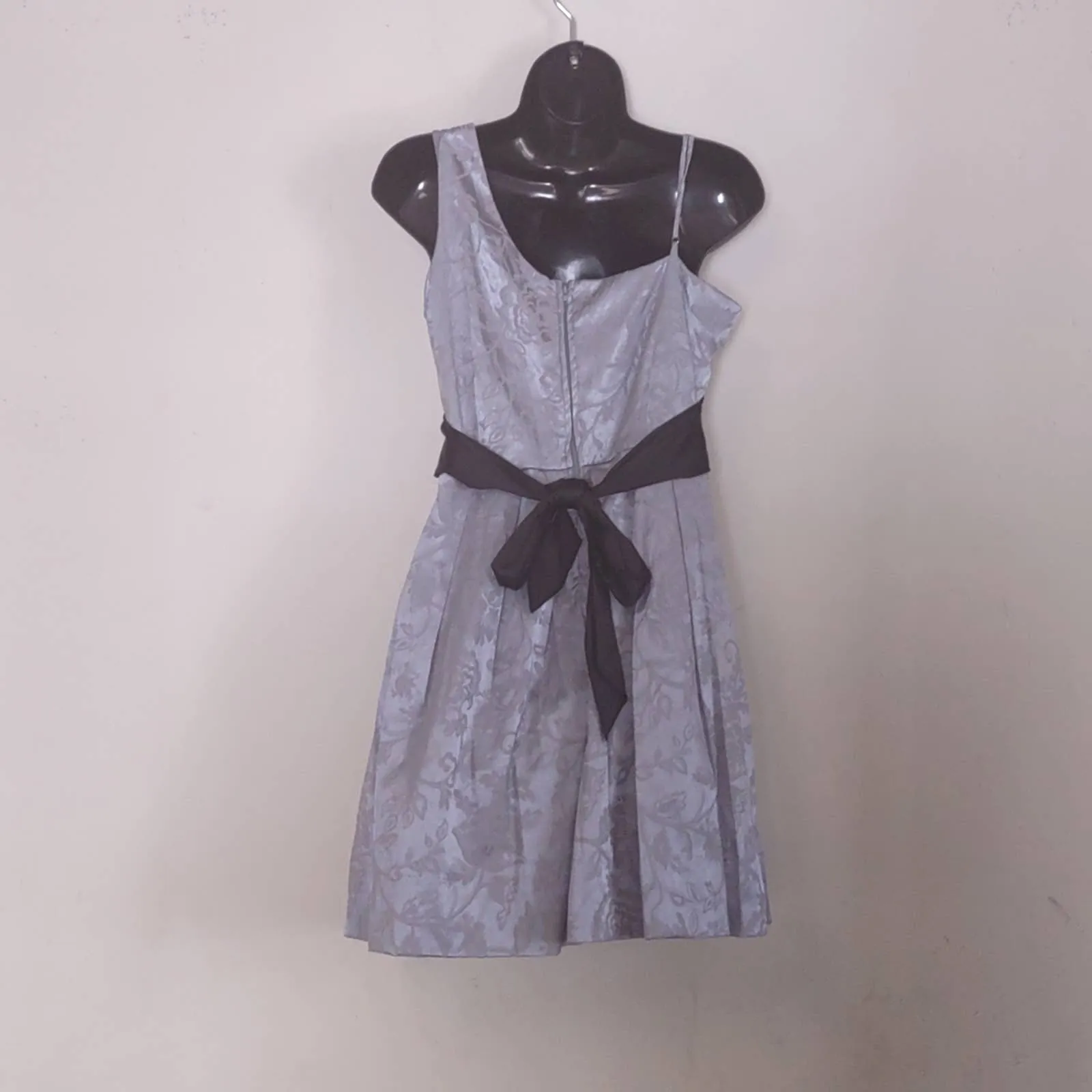 Speechless Floral Party Dress Grey