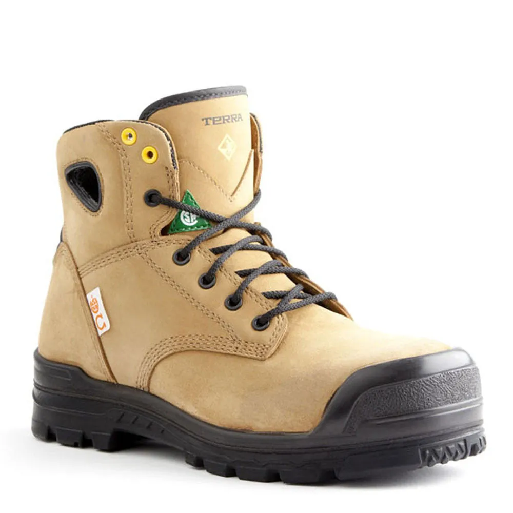 Terra Baron Unisex 6" Waterproof Composite Toe Work Boot 2924b